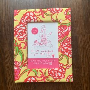 Chi Omega Lilly Pulitzer Frame